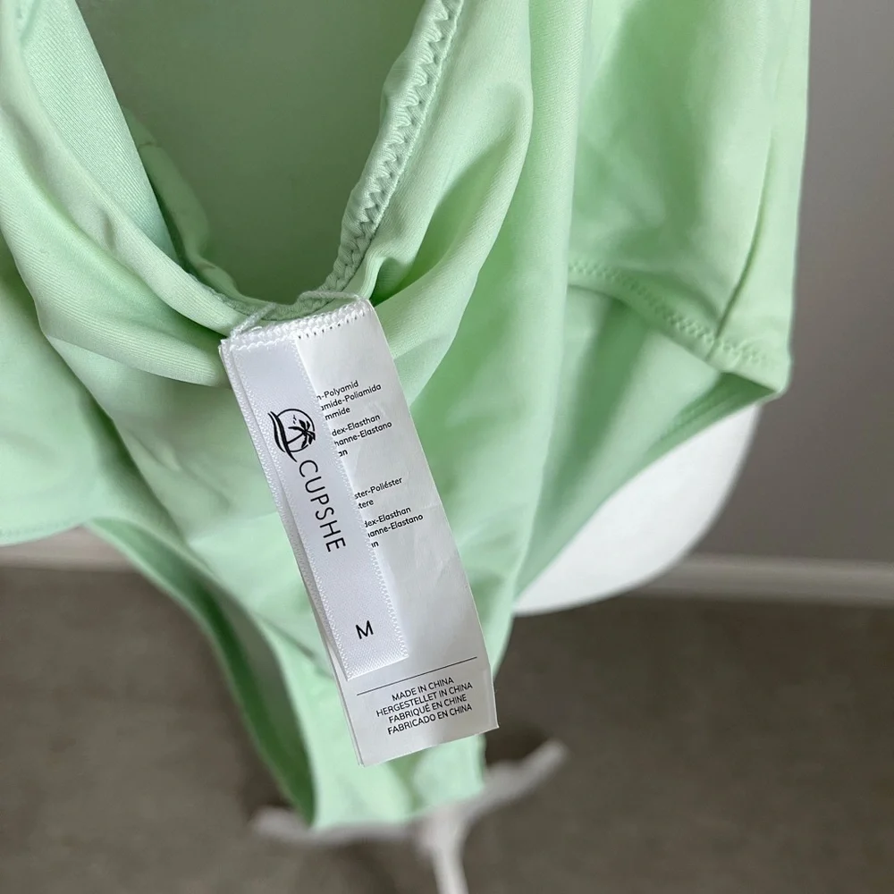3/$20 Cupshe Mint Green Swimsuit - Picture 2 of 3